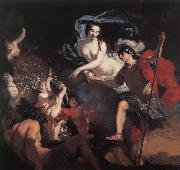unknow artist Venus Presenting Weapons to Aeneas Spain oil painting artist